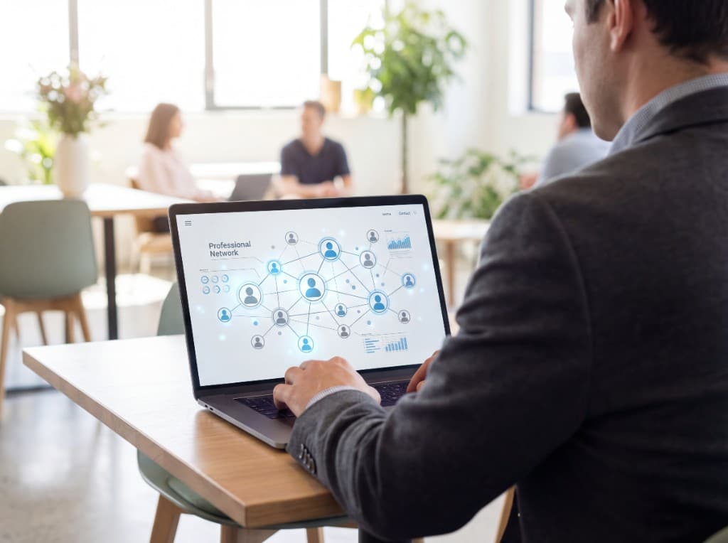 Using Theos AI and LinkedIn to reach decision-makers directly.