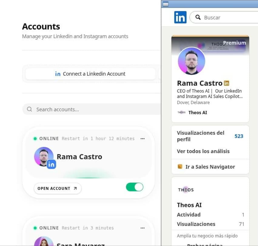 Accounts operator